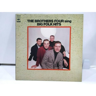 1LP Vinyl Records แผ่นเสียงไวนิล THE BROTHERS FOUR sing BIG FOLK HITS  (J14C134)