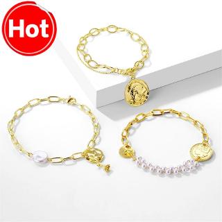 Female Chunky Wrist Chain Bangles Punk Chain Link Bracelet For Women Men Fashion Bracelets 2020 Unisex Jewelry