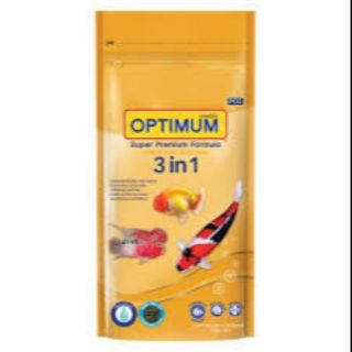 Optimum Hi Pro ออพติมั่ม ไฮ โปร อาหารปลาสวยงาม Super Premium 3 in 1