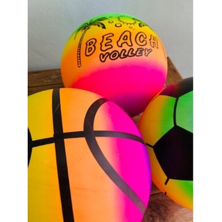 ภาพหน้าปกสินค้าบอลสูบลม บอลชายหาดสีรุ้ง บอลเด็ก **จัดส่งคละลาย ที่เกี่ยวข้อง
