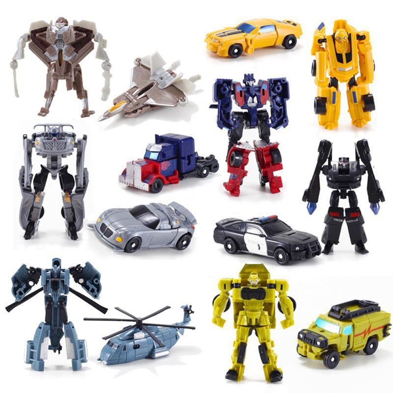 ภาพหน้าปกสินค้าโมเดลหุ่นยนต์ Transformers ของเล่นสำหรับเด็ก