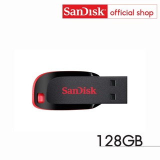 ภาพหน้าปกสินค้าSanDisk CRUZER BLADE USB แฟลชไดร์ฟ 128GB, USB2.0 (SDCZ50-128G-B35) ที่เกี่ยวข้อง