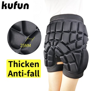 สินค้า kufun กางเกงขาสั้น รองสะโพก สำหรับเล่นสกี สโนว์บอร์ด