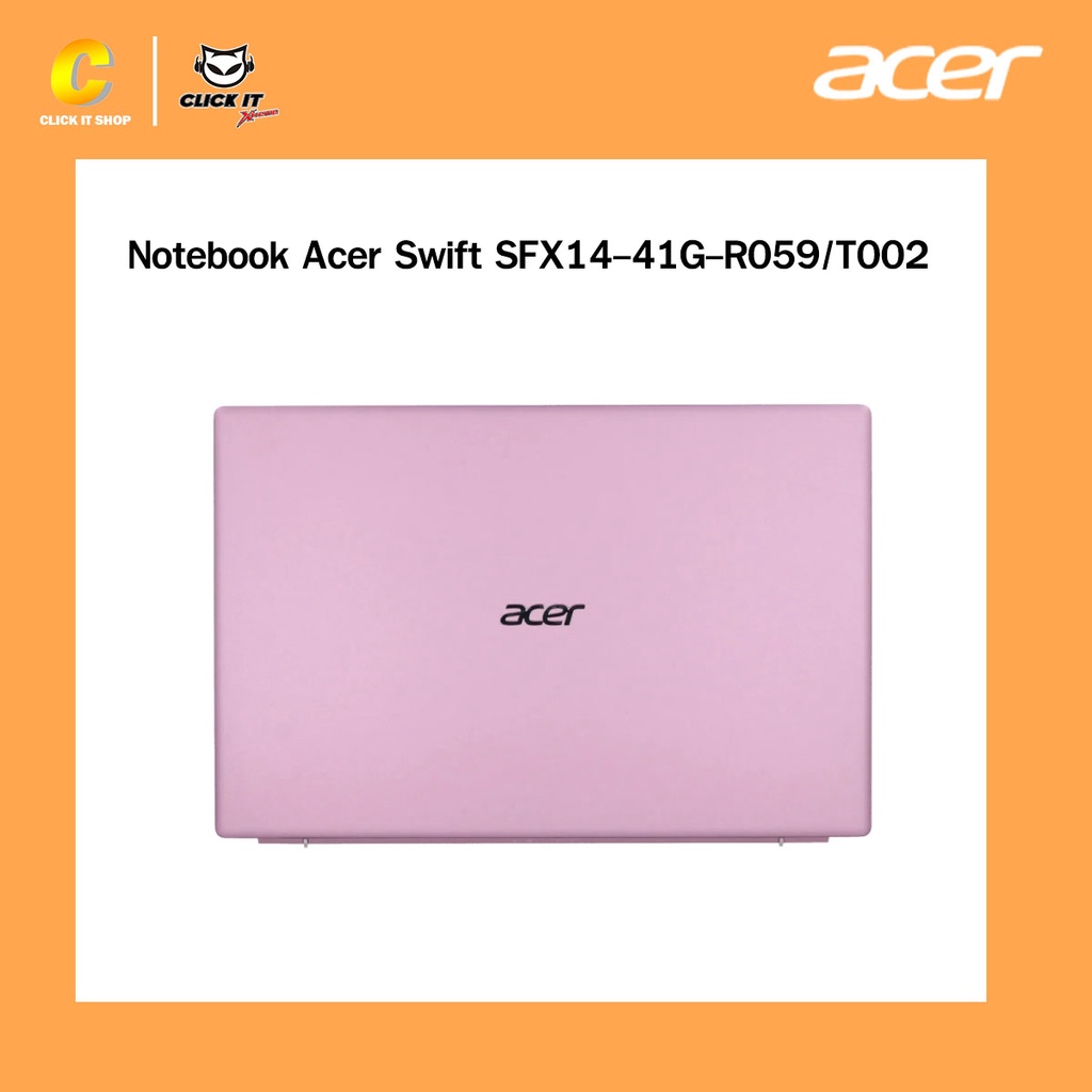 notebook-โน๊ตบุ๊ค-acer-swift-sfx14-41g-r059-t002-prodigy-pink-สินค้าใหม่-ประกันศูนย์-3-ปี