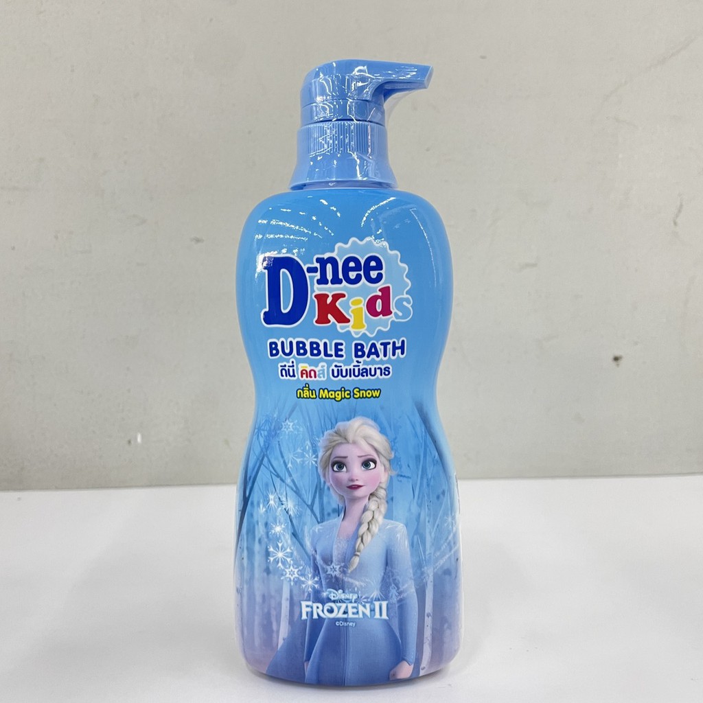 มี-2-สูตร-d-nee-kids-bubble-bath-disney-frozen-ดีนี่-คิดส์-บับเบิ้ล-บาธ-ดิสนีย์-โฟรเซ่น-ผลิตภัณฑ์อาบน้ำ-400-มล