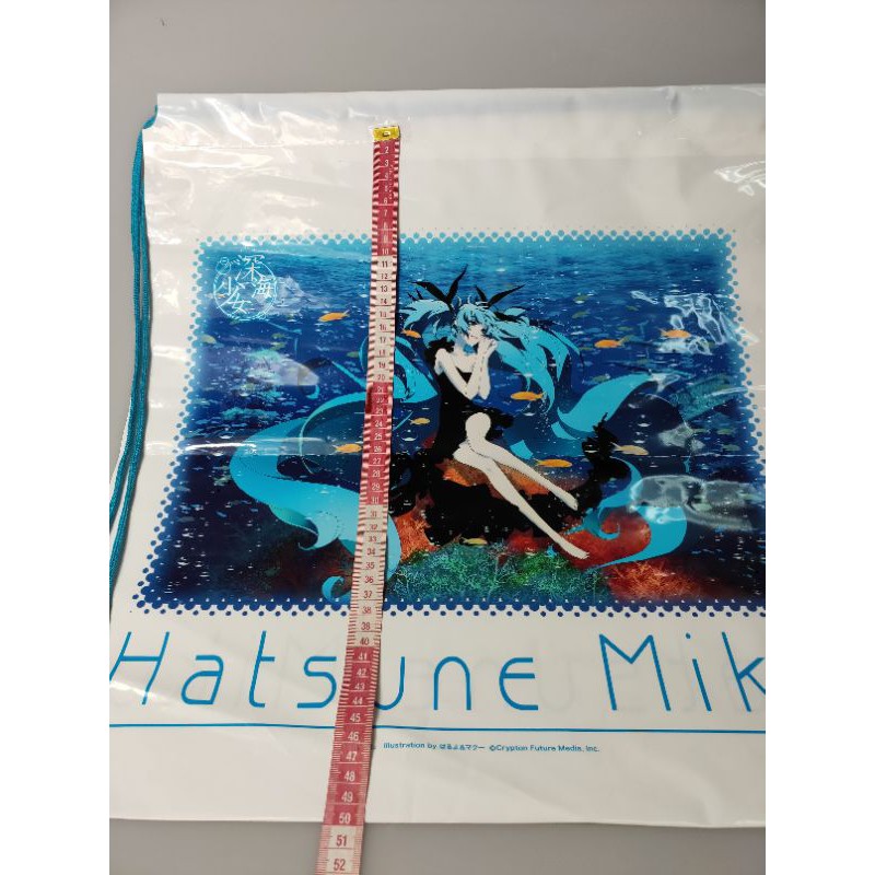 sale-ถุงหูรูดใบใหญ่-hatsune-miku-50-50cm-ถุงพสาสติกกันน้ำ