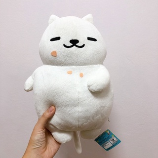 ⭐️ ตุ๊กตาแมว Neko Atsume Hit Point สีขาว ตัวใหญ่ ใหม่ ลิขสิทธิ์แท้จากญี่ปุ่น🇯🇵
