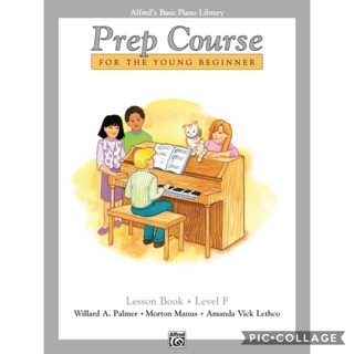 หนังสือเรียนเปียโนอัลเฟรด Lesson Book Level E