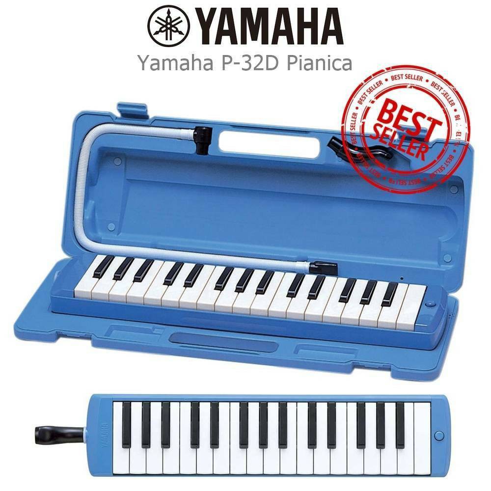 yamaha-เมโลเดียน-รุ่น-p-32d-สีฟ้า-ขนาด-32-คีย์แบบกล่องแข็ง