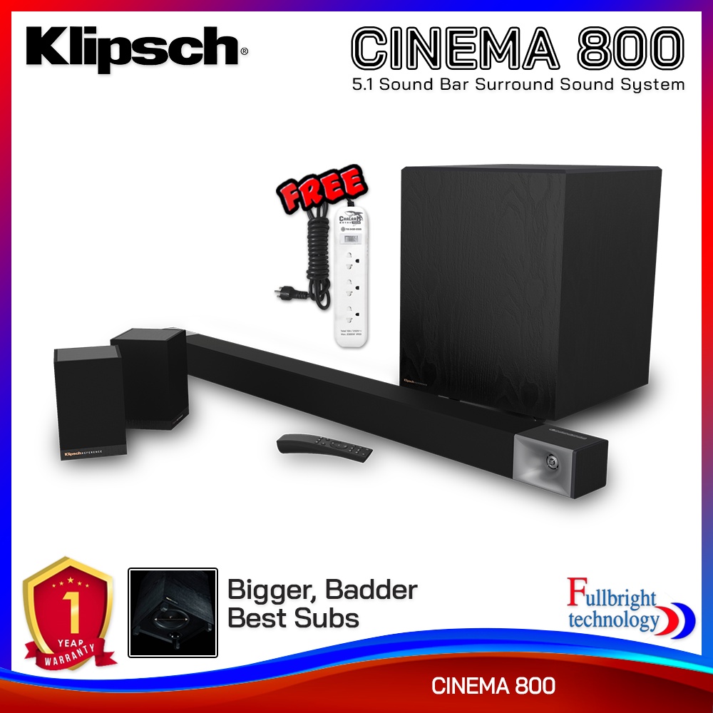 Surround Sound System For Tv Klipsch Cinema 600 Sound Ba And