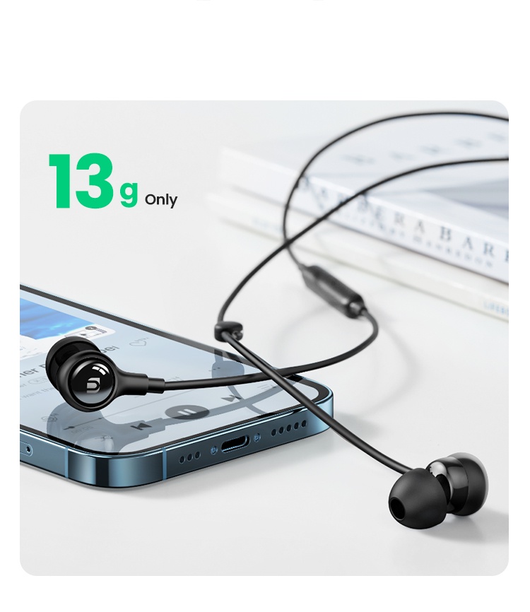 มุมมองเพิ่มเติมของสินค้า UGREEN หูฟัง Aux ขนาด 3.5 มม. พร้อมไมโครโฟน สําหรับ Androidmp3 Mp4 Pad