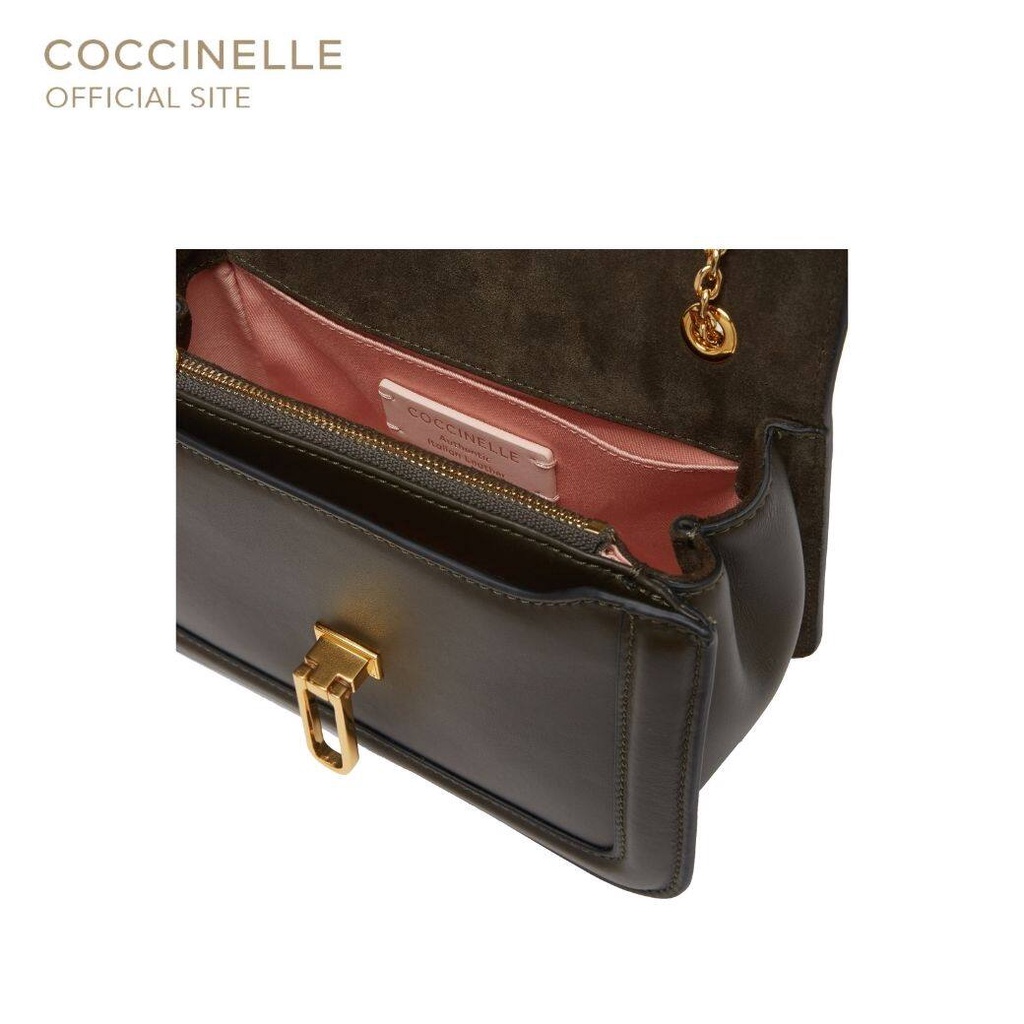 coccinelle-marvin-twist-handbag-150201-bark-กระเป๋าถือผู้หญิง