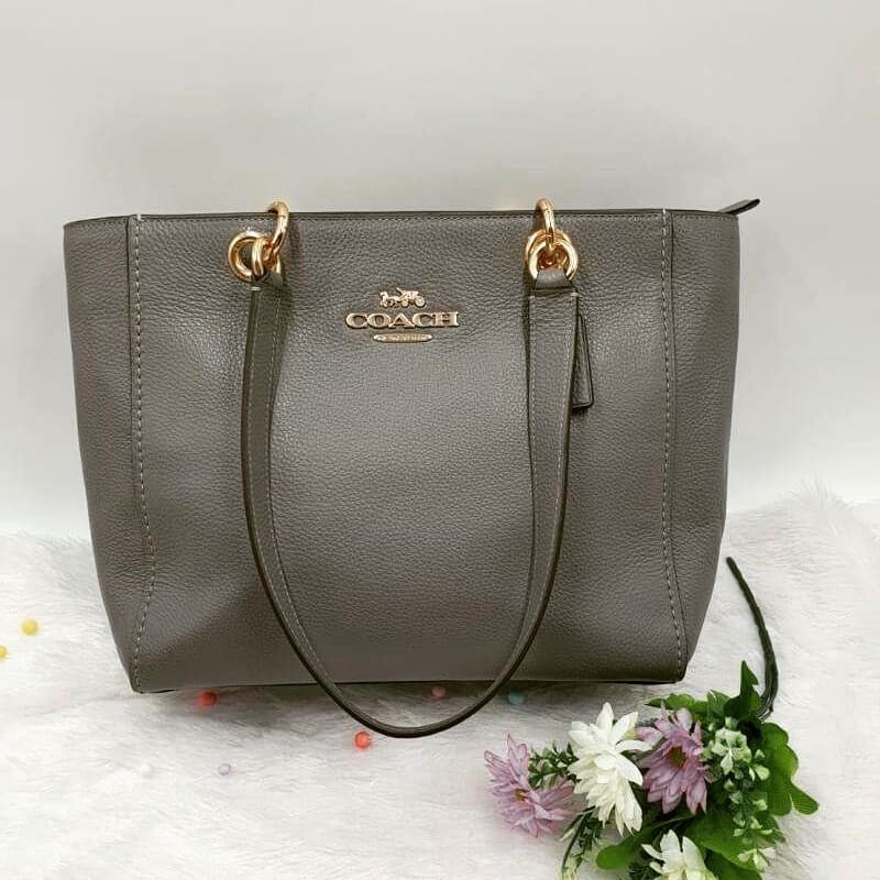 COACH JES TOTE LEATHER BAG | Shopee Thailand