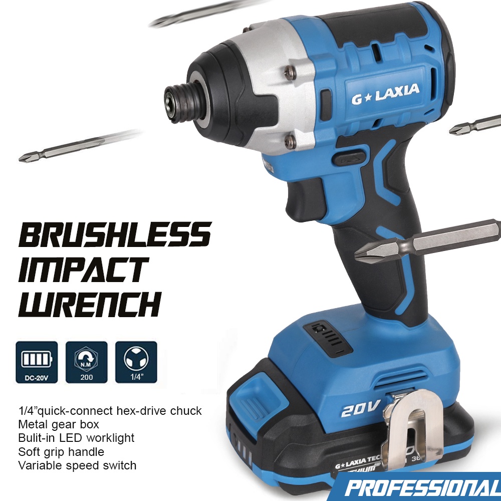 ไขควงกระแทกไร้สาย Galaxia power tools cordless 20V/18V high quality