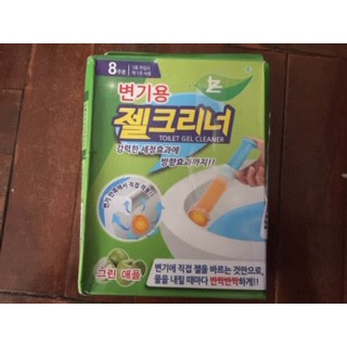 Toilet Gel Cleaner เจลดับกลิ่น สุขภัณฑ์ ชักโครก  กลิ่นแอ๊ปเปิ้ล