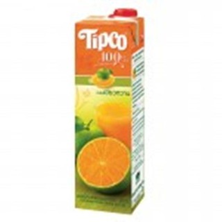 Tipco 100% Tangerine Juice 1000 ml.