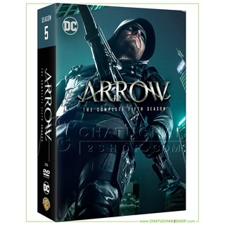 แอร์โรว์ คนธนูมหากาฬ ปี 5 (ดีวีดี ซีรีส์ (5 แผ่น)) / Arrow : The Complete 5th Season DVD Series (5 discs)