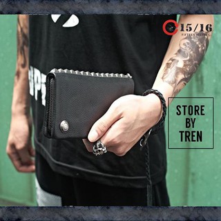 Fifteen Sixteen กระเป๋าสตางค์หนัง พร้อมส่ง  รุ่น Rocker Wallet : M3208