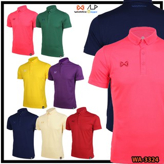 สินค้า 💥อย่าพลาด! ลดโหดเหลือ 277💥 WARRIX เสื้อโปโล รุ่น WA3324 WA-3324 (WA-PLA024) BUBBLE POLO ชุด 2 วอริกซ์ วาริกซ์ แท้ 100%