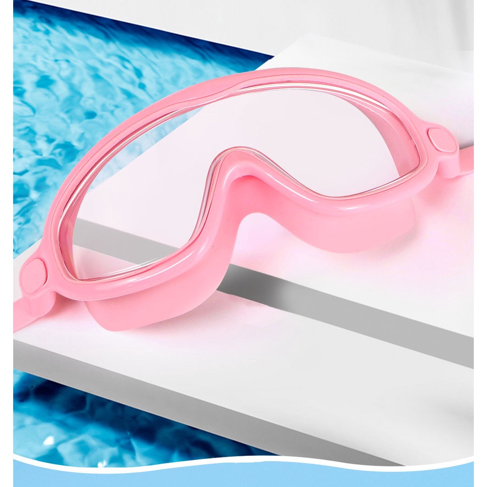 ภาพหน้าปกสินค้าแว่นตาว่ายน้ำเด็กสีสันสดใส ช่วยป้องกันแสงแดด UV ไม่เป็นฝ้าที่หน้ากระจก สายรัดปรับระดับได้ จากร้าน fnrrzezs13 บน Shopee