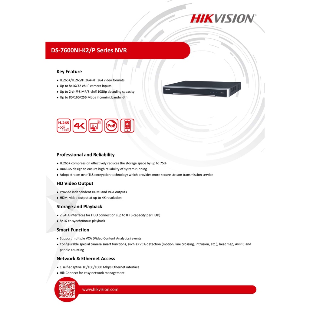 hikvision-เครื่องบันทึกกล้องวงจรปิด-nvr-รุ่น-ds-7616ni-k2-16p-มี-poe-ในตัว