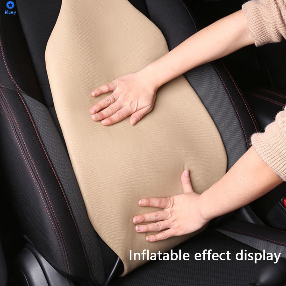 universal-dynamic-air-bag-support-lumbar-cushion-smart-lumbar-support-for-car-auto-seat-back-waist-hand-operated-air-pump-back-waist-rest-protector-blue