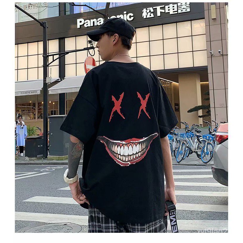 sleeved-t-shirt-mens-korean-style-oversize-trend-fashion-t-shirt-fashion-plain-casual-shirts-men-cotton