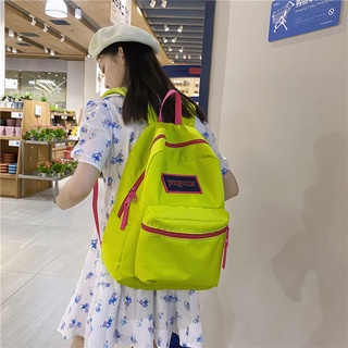 * กระเป๋าเป้สะพายหลังแฟชั่น * Jansport Jans Bohe กระเป๋าเป้สะพายหลังของแท้ชายและหญิงนักเรียนกระเป๋านักเรียนแฟชั่นวิทยาลั