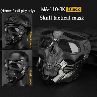 Outdoor Tactical CS Field Skull Mask Halloween Costume Protective Cycling Mask