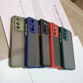 [ส่งจากประเทศไทย] ขอบสีผิวด้าน Case SamsungA03s  เคสกันกระแทก ขอบนิ่มหลังแข็ง เคสมือถือ สามารถป้องกันกล้อง