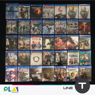 สินค้า เกม PS4 มือสอง กว่า 100 เกม (รายชื่อตัวอักษร T ) [มือสอง] [มือ2] [เกม Playstation]