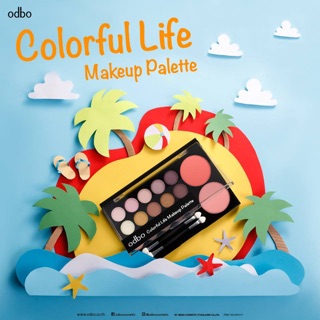 odbo COLORFUL LIFE makeup palette