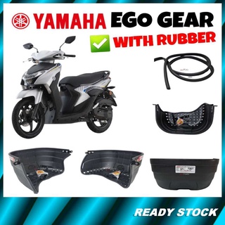 Yamaha Ego Gear Scooter BKP Bakul ตะกร้าพีวีซี พร้อมยาง / Tali Tepi Bakul Dan Screw Pack