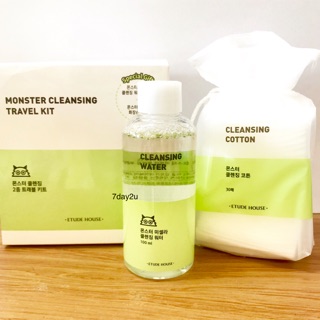 ♥️พร้อมส่ง แท้100%♥️ Tester Etude Monster Cleansing Travel Kit