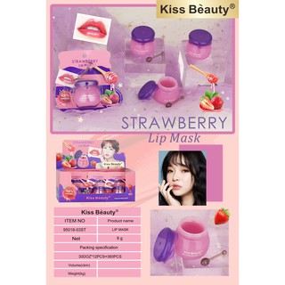Lip Mask Strawberry  Kiss Beauty