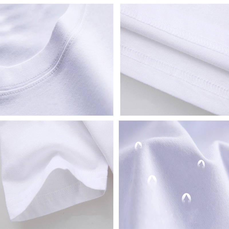 เสื้อยืดสีขาว-สุขสันต์วันคริสต์มาสสุนัขการ์ตูนน่ารักสีขาวเด็กเสื้อยืดปั๊กเด็กฤดูร้อนสาวของขวัญของ