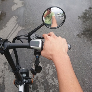 ภาพหน้าปกสินค้า[0901][🚚พร้อมส่ง]🚲กระจกมองข้าง ติดแฮนด์ กระจกจักรยานไฟฟ้า E bike mirror ที่เกี่ยวข้อง