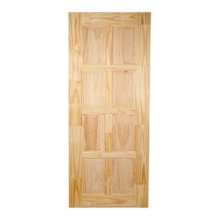 Interior door PINE DOOR MODERN DOORS CE11 80X200CM Door frame Door window ประตูภายใน ประตูไม้สนนิวซีแลนด์ MODERN DOORS C