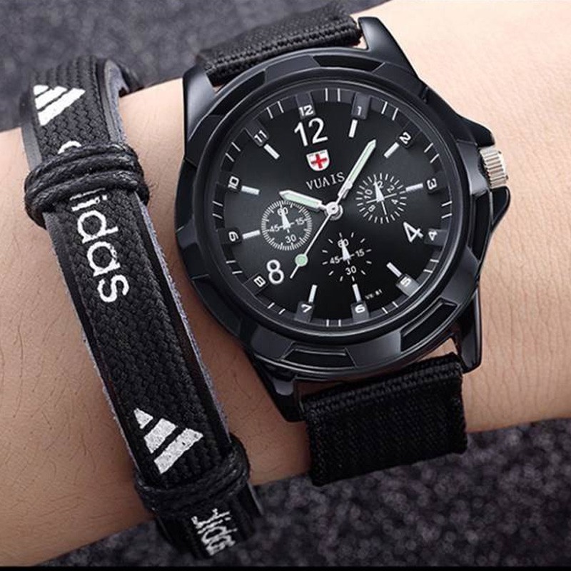 ภาพหน้าปกสินค้าW06 Watch Men Sport Analog นาฬิกาข้อมือ ธุรกิจ นาฬิกาข้อมือผู้ชายนาฬิกาผู้ชาย จากร้าน cardshow888 บน Shopee