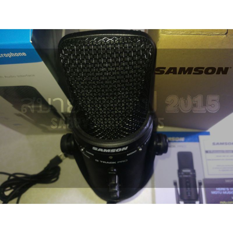 samson-g-track-pro-gen2-ไมโครโฟนบันทึก-อัดเสียงสตู-ดิโอมือโปร-แถม-pop-filterฟรี-condensor-microphone-usb-microphone