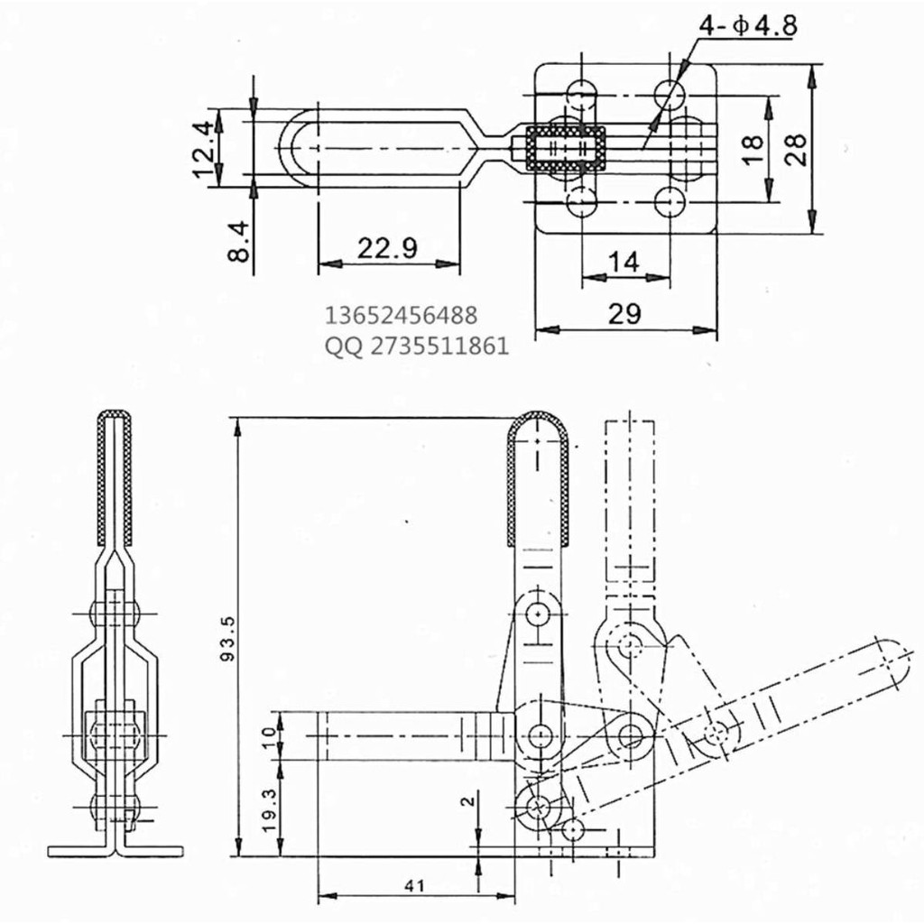 handgrip-u-shape-vertical-clamp-toggle-102b