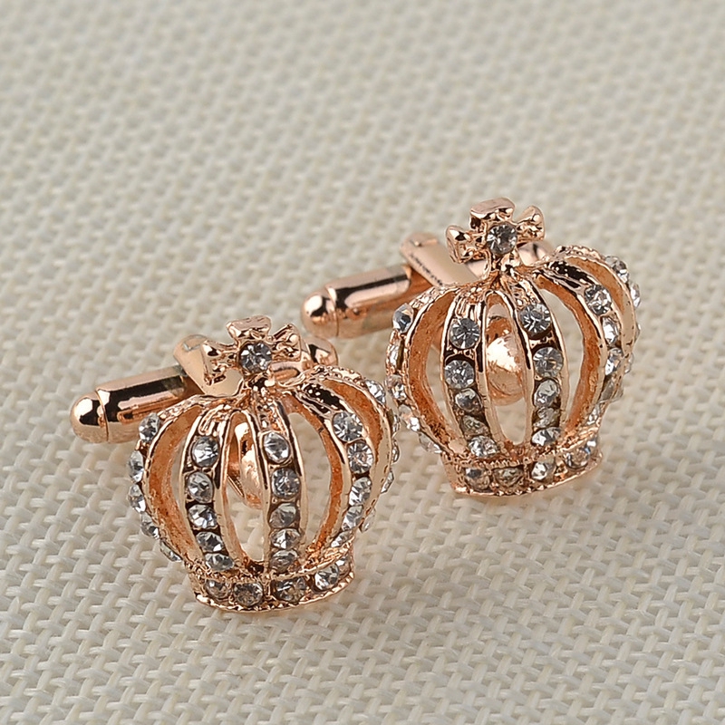 hot-selling-fashion-elegant-lady-full-diamond-metal-crown-cufflinks-french-cufflinks-wholesale-wedding-party-gift