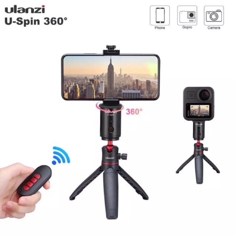 ulanzi-u-spin-360-rotation-electric-ballhead-tripod-head-smartphone