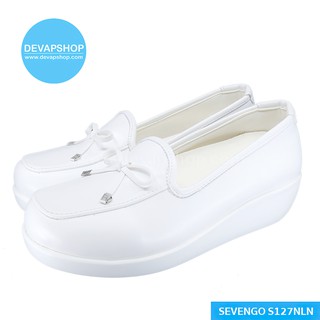 SEVENGO รหัส s127nln รองเท้าพยาบาล นักศึกษาพยาบาล สีขาว Nurse Shoes