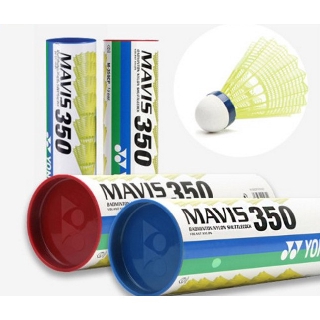 สินค้า yonex mavis 350 ลูกขนไก่ ชนิดไนล่อน สําหรับเล่นแบดมินตัน 6 ชิ้น/หลอด