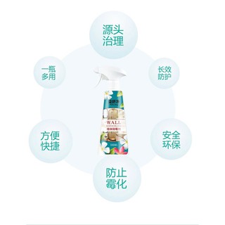 Yishujing wall cleaning spray สเปร์ยทำความสะอาดผนังพื้นผิว