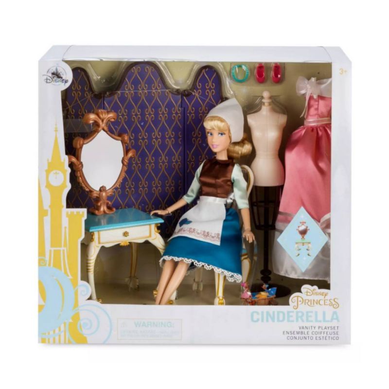 ตุ๊กตา-cinderella-classic-doll-with-vanity-play-set-ราคา-1-890-บาท