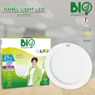 Bioenergys โคมไฟ Panel LED 25วัตต์ (อลูมิเนียม)