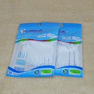 ⚡️BYS⚡️ ดูแลช่องปากClassic Dental Floss Pick Toothpick Interdental Cleaner Tooth Pick Flosser