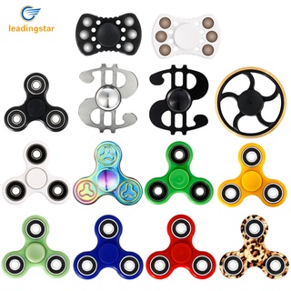 Leadingstar Hand Spinner Fidget ใช้มือหมุน ของเล่นสําหรับเด็ก/ผู้ใหญ่ (สุ่มสี)